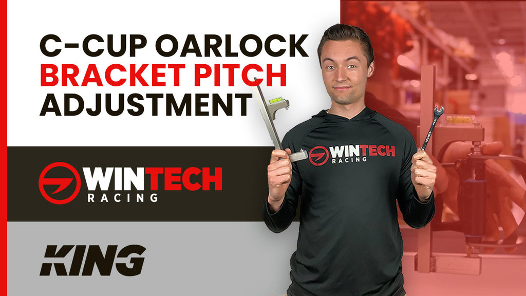 C-Cup Oarlock Bracket Pitch Adjustment