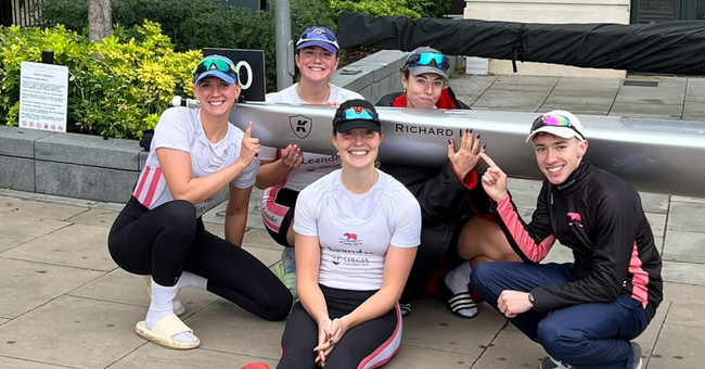 Leander Triumph at Fours Head of River in King SE 4+